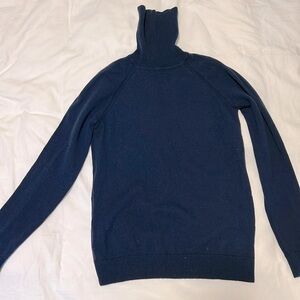 Gap merino wool turtleneck sweater womens small